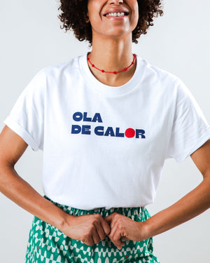 Ola de Calor Oversize Tee White