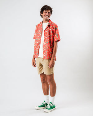 Jungle Juice Aloha Shirt Red