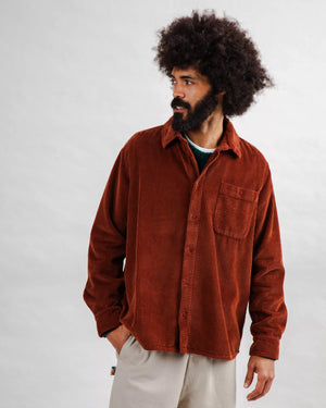 Corduroy Overshirt Copper