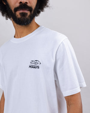 Peanuts Everybody's in a Hurry T-shirt White