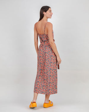 Passerine Strap Long Dress Coiro