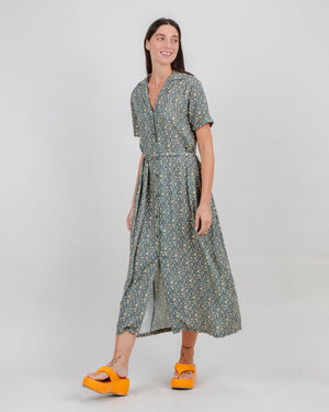 Peanuts Woodstock Long Dress Navy