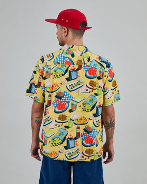 Chiringuito Aloha Shirt Yellow