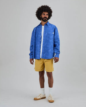 Peanuts Surf Long Sleeve Shirt Blue