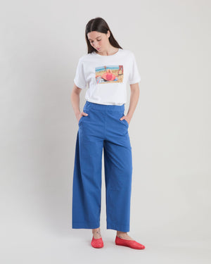 Picnic Oversize Pants Blue