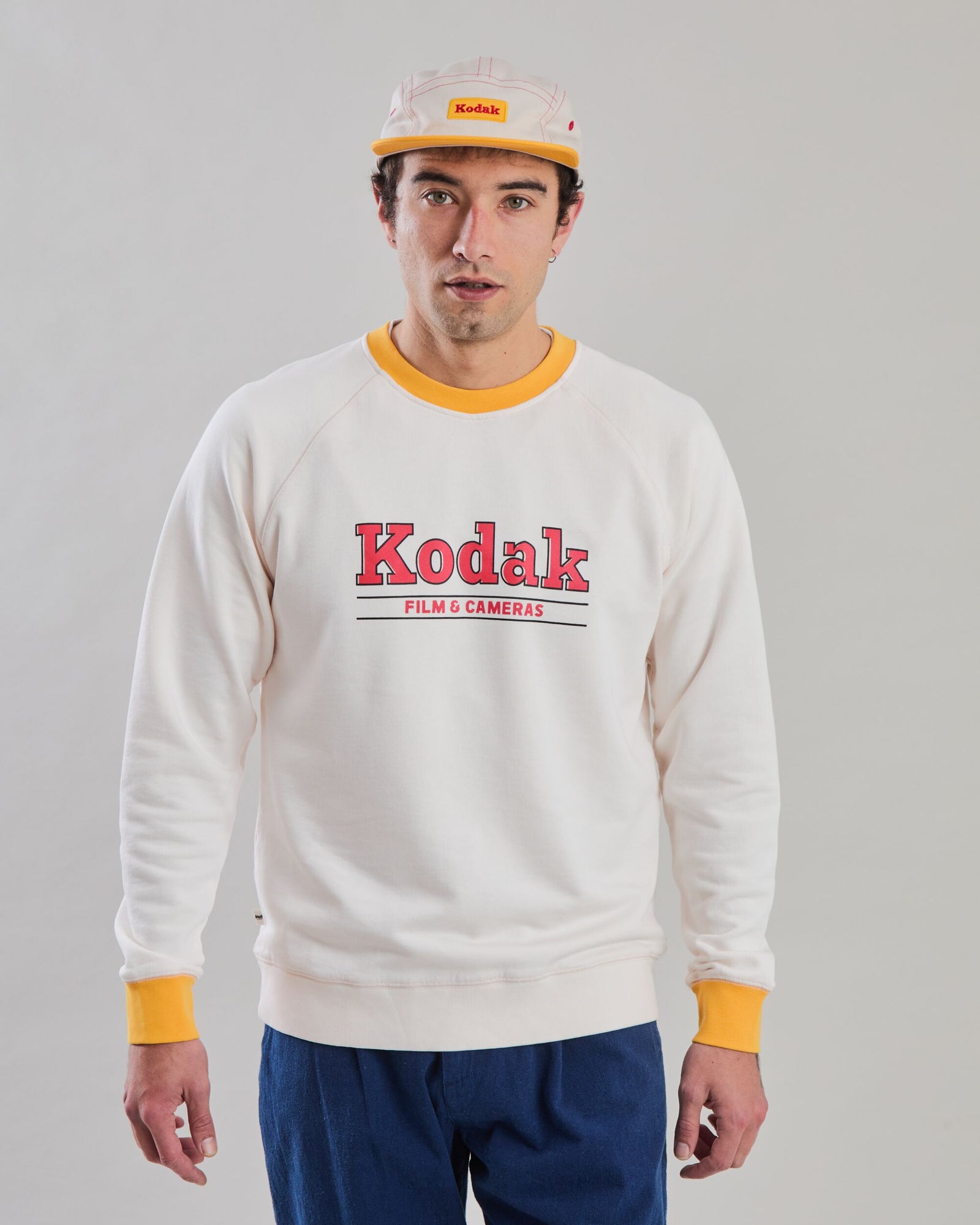 Kodak Retro FIlm Sweatshirt Ecru
