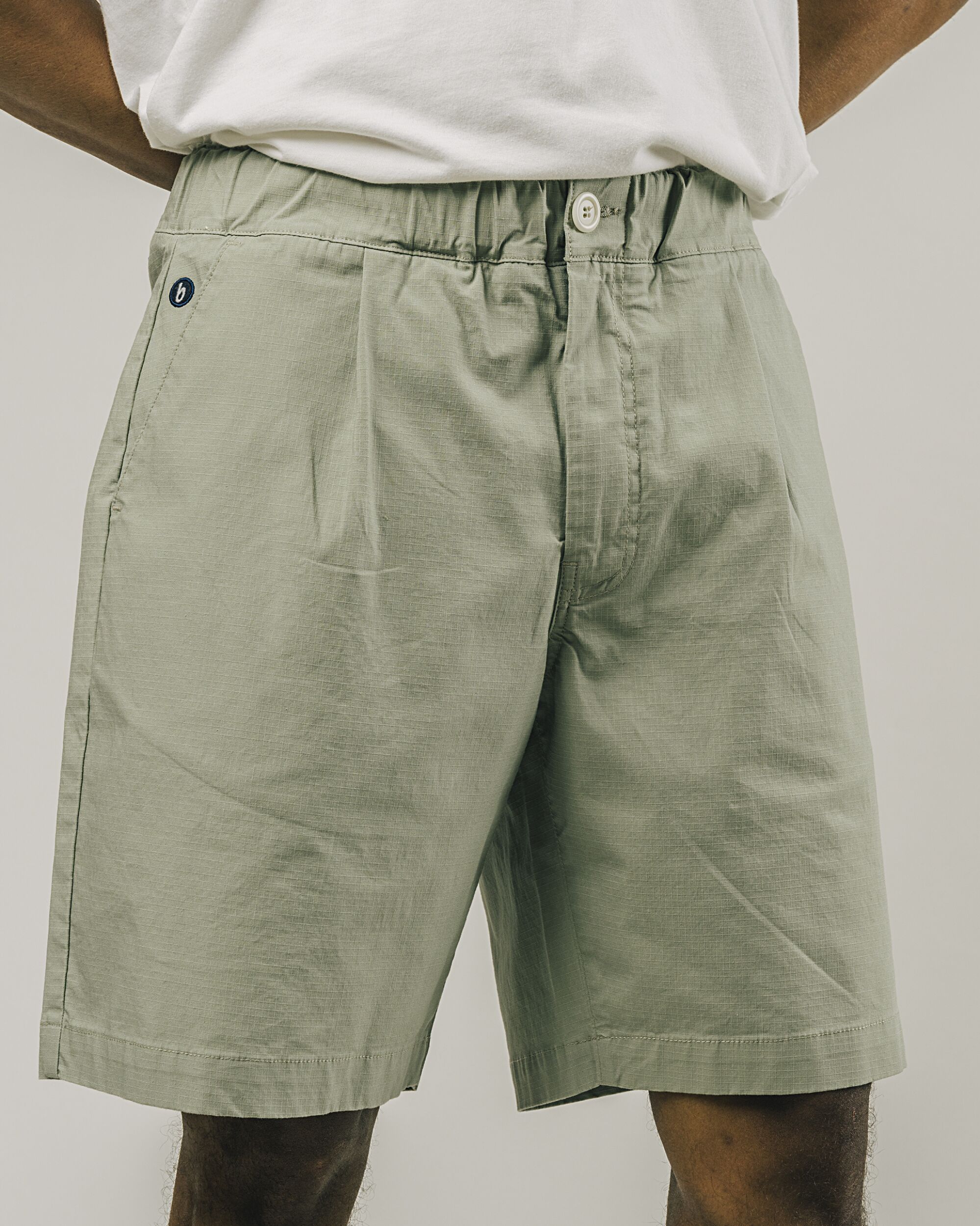 Ripstop Oversize Shorts Kakhi