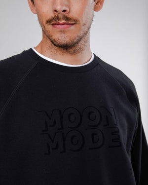 Moon Mode Sweatshirt Black