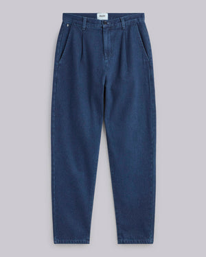 Regular Pleated Chino Denim