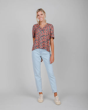 Asis Percales Passerine Aloha Blouse 