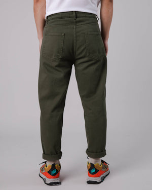 5 Pocket Pants Stone Green