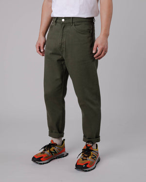 5 Pocket Pants Stone Green