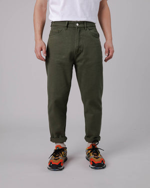 5 Pocket Pants Stone Green
