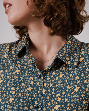 Peanuts Woodstock Blouse Navy