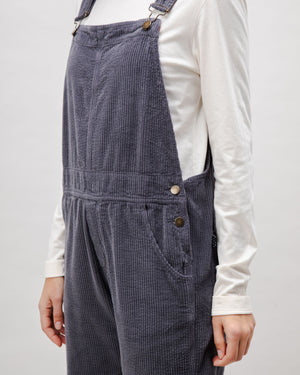 Corduroy Overall Dark Grey