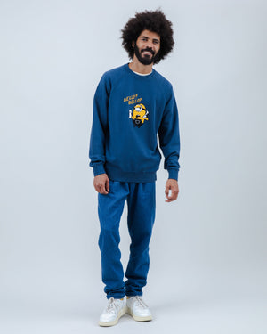 Minions Bello Bello Sweatshirt Blue