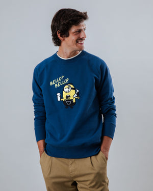 Minions Bello Bello Sweatshirt Blue