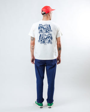 Asis Percales Tigris Regular T-Shirt Ecru