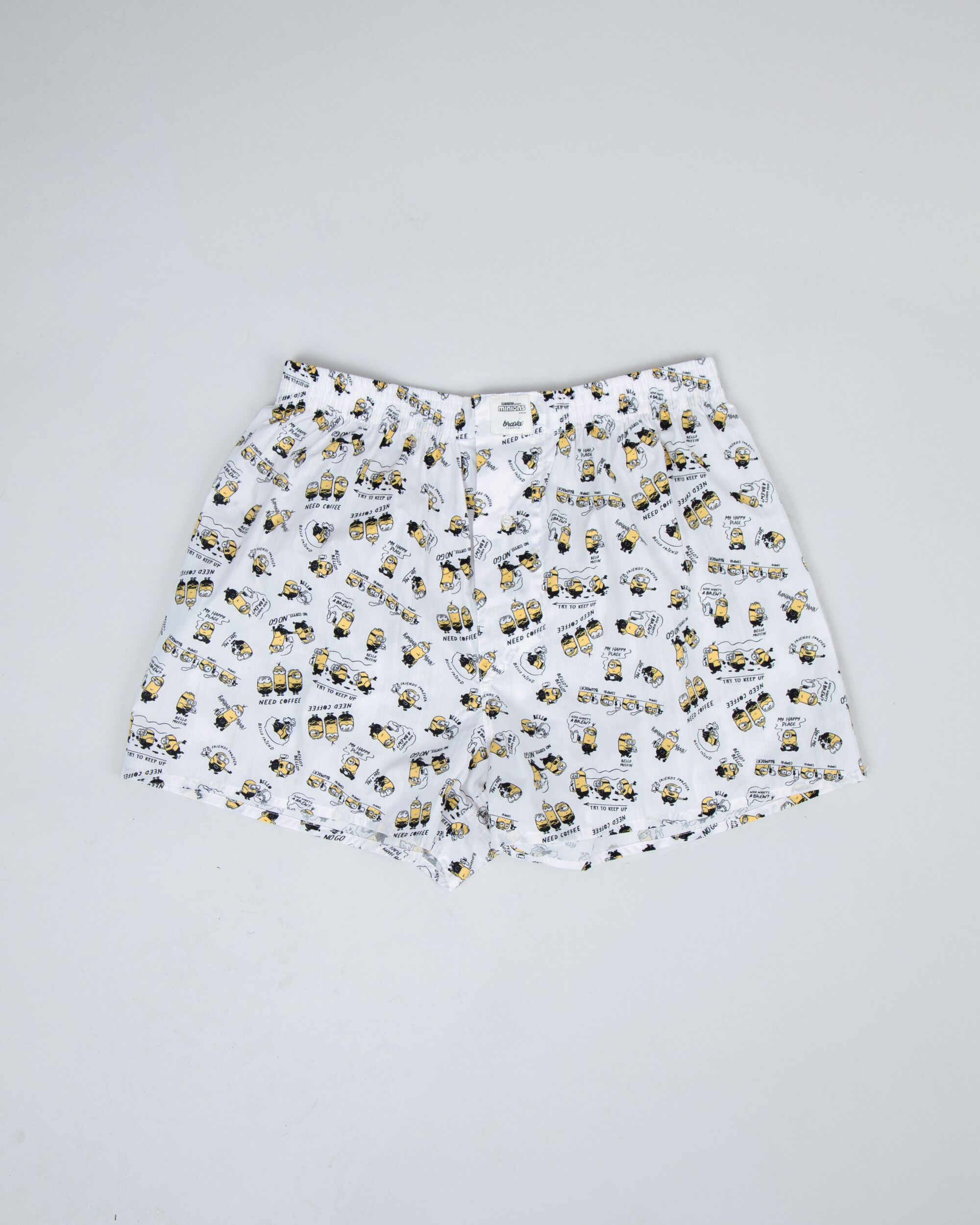 Minions Coffee Boxers Ecru