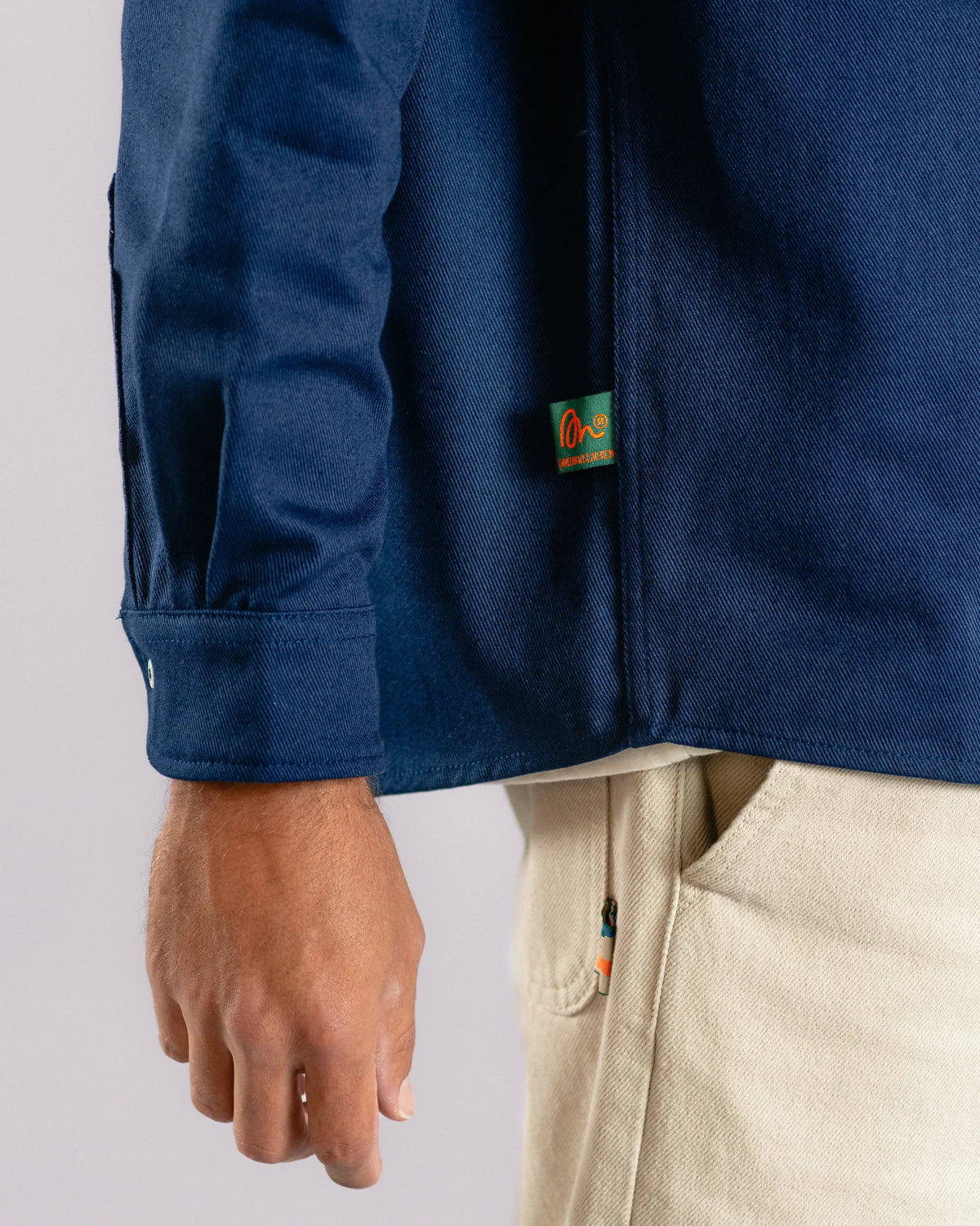 The Indoor Society Overshirt Blue