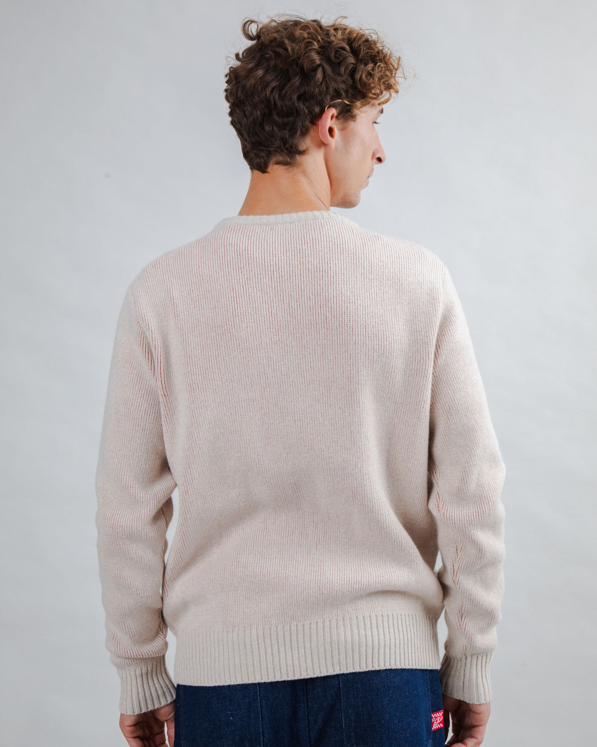 Atari Sweater Logo Jacquard Red