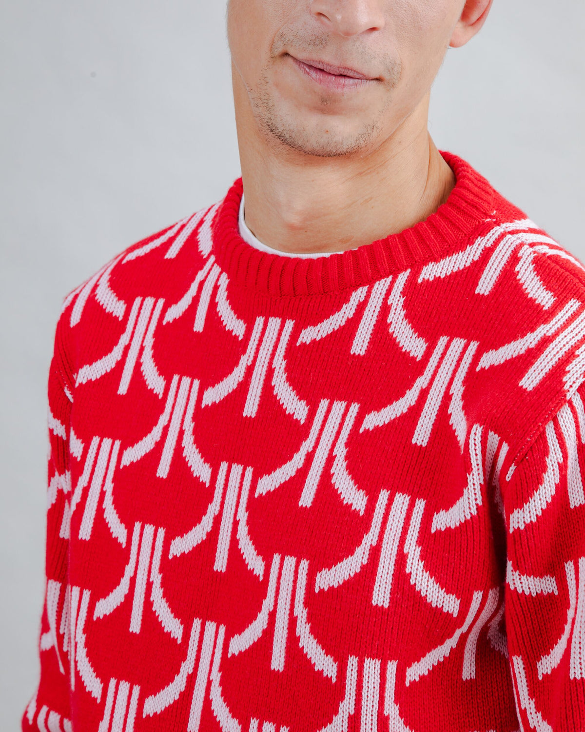 Atari Sweater Monogram Jacquard