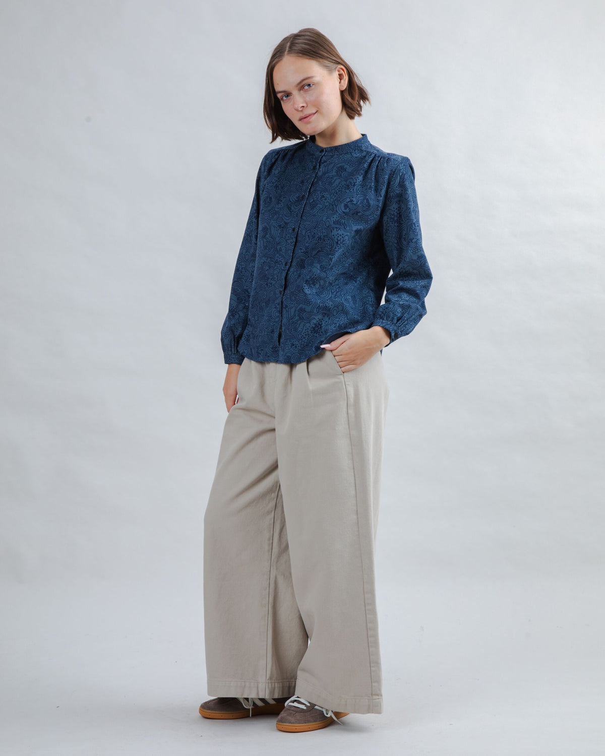 Baby Cord Noodles Blouse