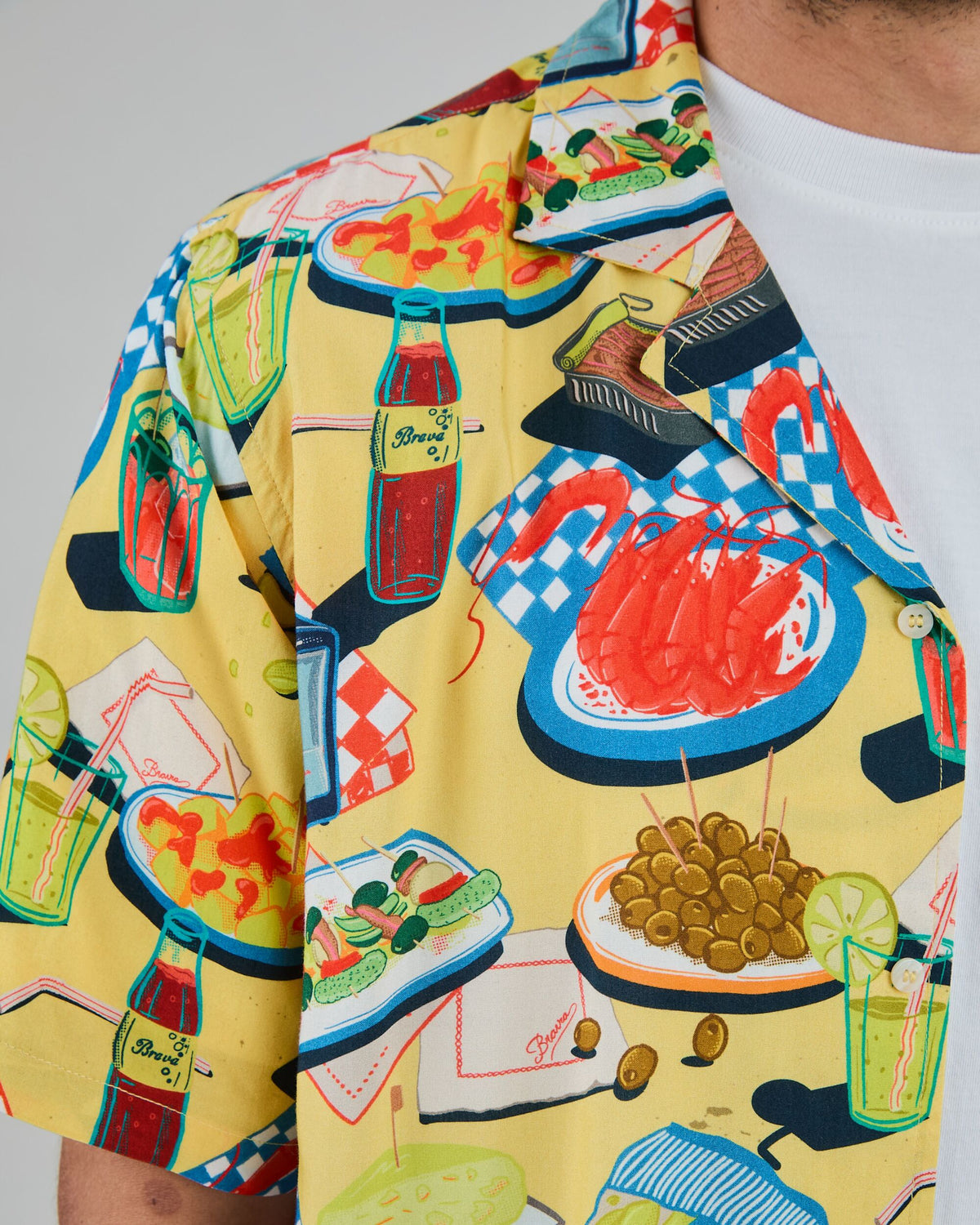 Chiringuito Aloha Shirt Yellow