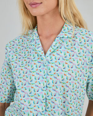 Marbles Aloha Blouse White