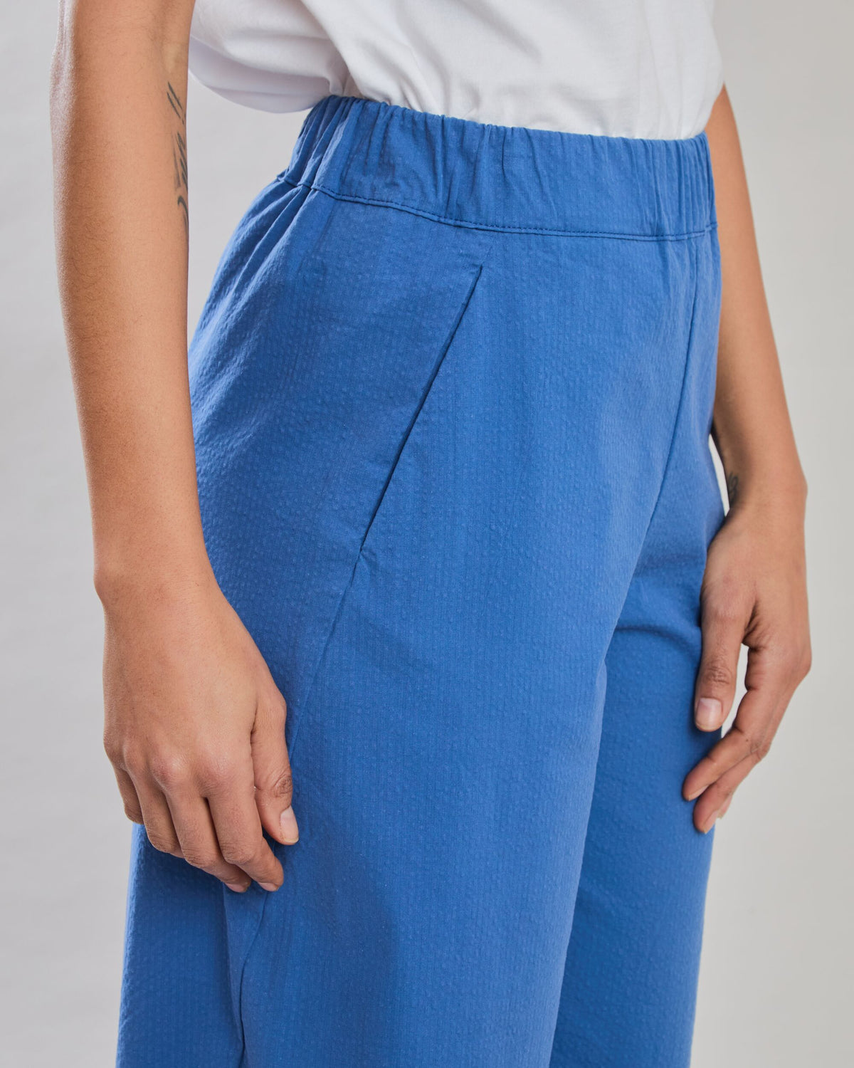 Picnic Oversize Pants Blue
