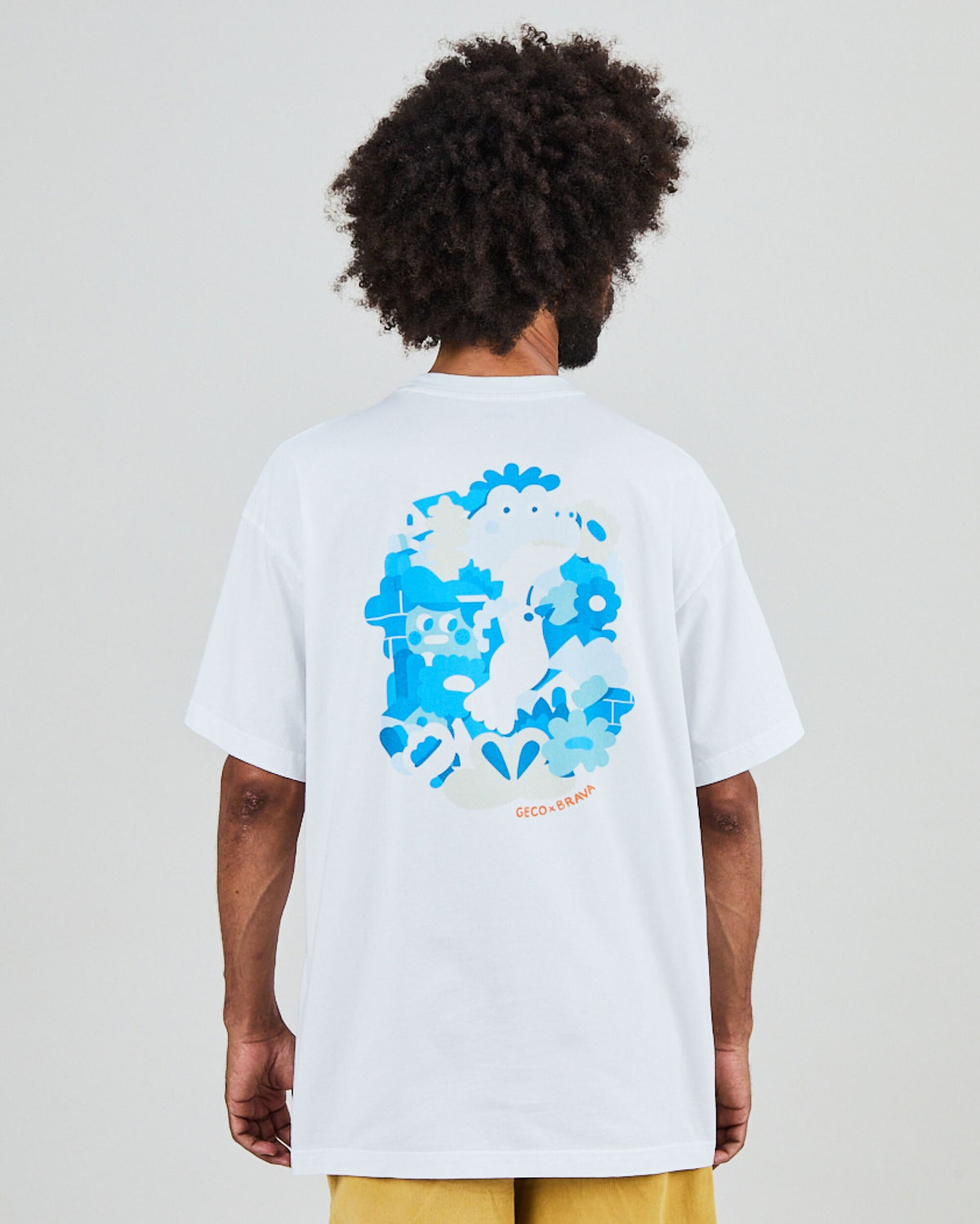 Geco Friends Oversize T-Shirt White