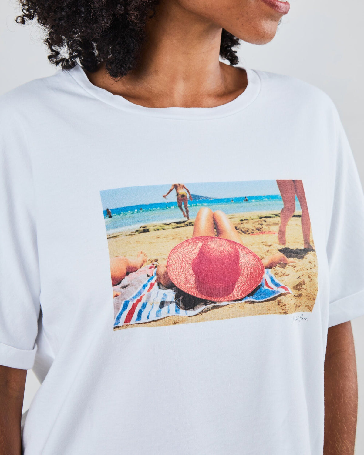 This is Spain by Martin Parr Magnum Oversize Tee White