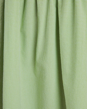 Checks Oversize Shorts Dress Green