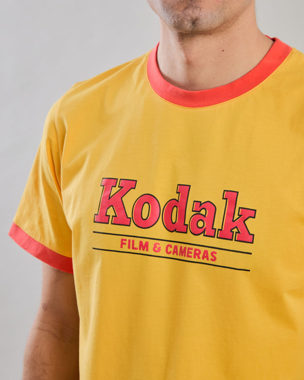 Kodak Retro FIlm Tshirt Yellow