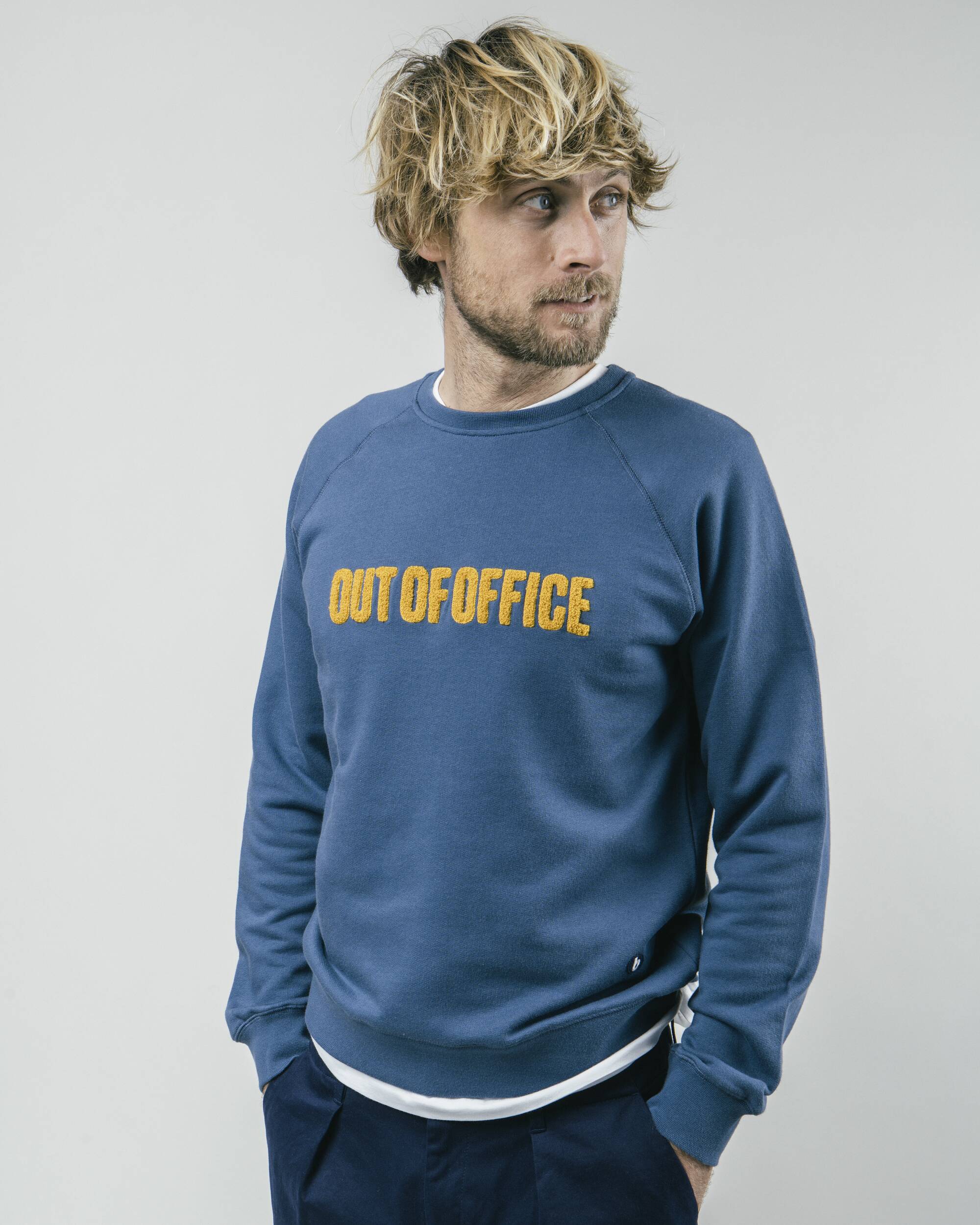 Out Of Office Sweatshirt Blue