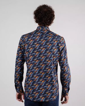 Ucon Palma Regular Shirt Navy