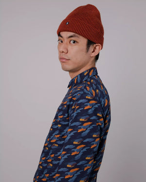Ucon Palma Regular Shirt Navy