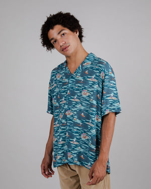 Peanuts Coast Aloha Shirt Ocean
